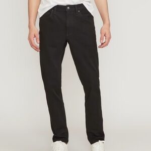 Everlane The Slim 4-Way Stretch Organic Jean in Uniform Black Men’s Size 31x38